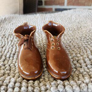 Vintage Pair of German Match Holder boots